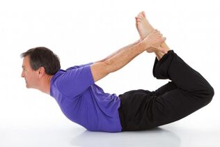 Ioga asana para a prostatite